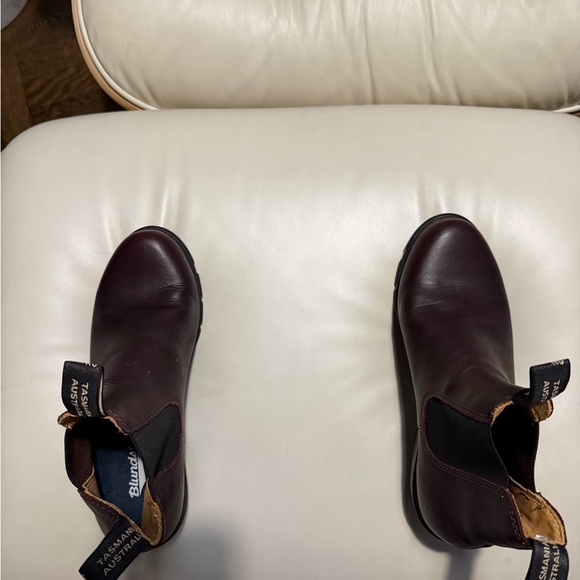 Blundstone Rich Brown Leather Chelsea Boots - Picture 1 of 5